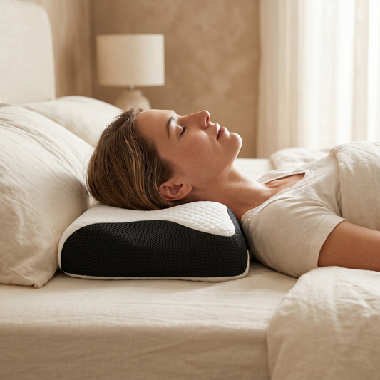 Zvarelo™ – Ergonomisk nakkepude mod nakke- og rygsmerter