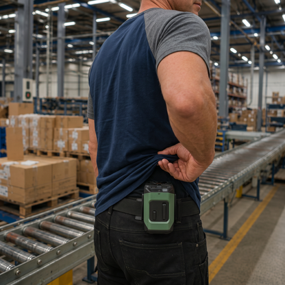 Zvarelo™ Arbejdsventilatoren, der holder dig kølig hele vagten – selv med langt ærme