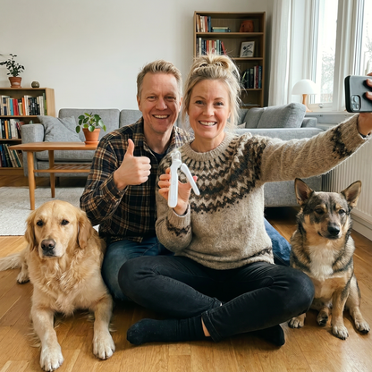Zvarelo — Kloklipperen, der lader dig klippe trygt uden at skade din hund