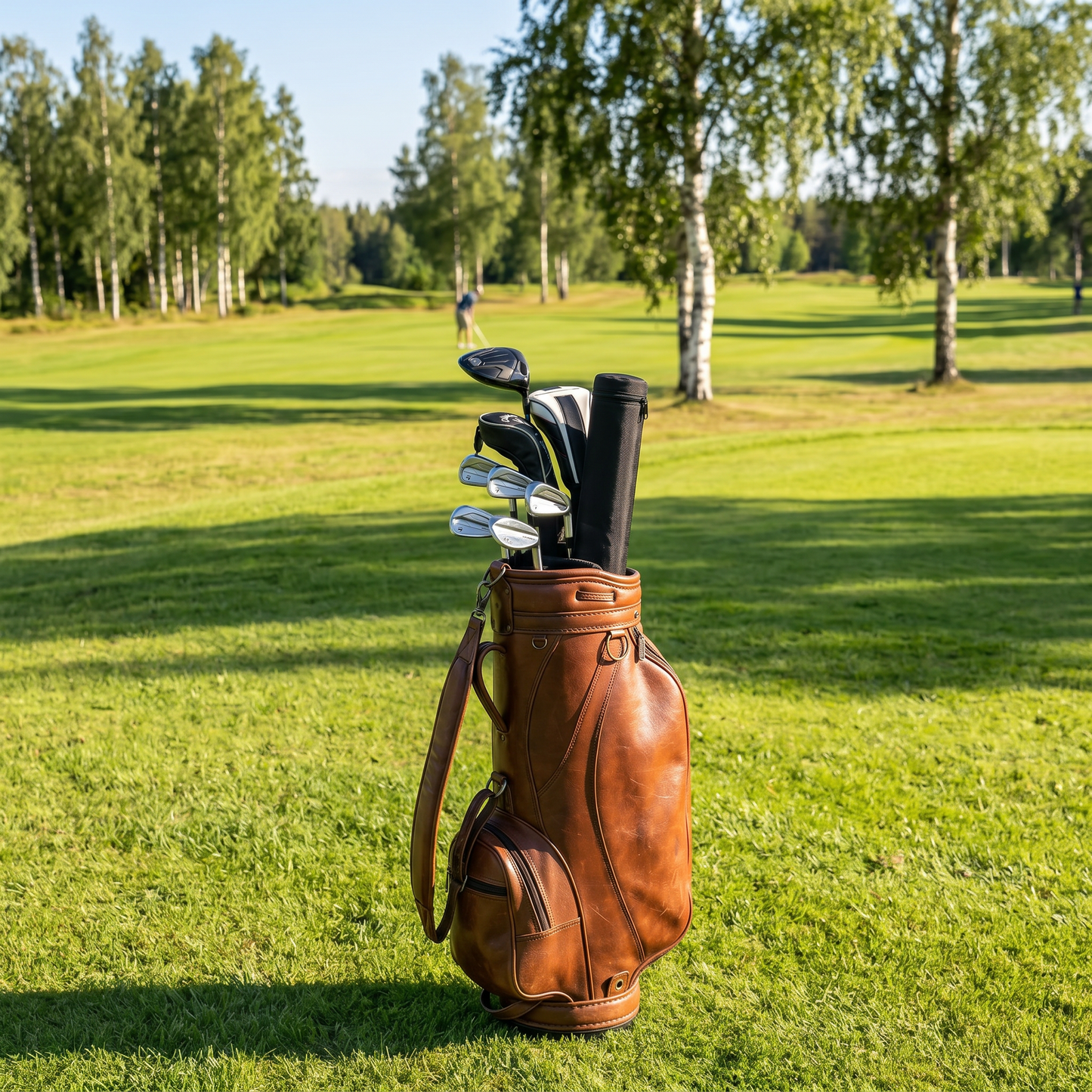 Lifestyle: Golfkylväska i bag på banan