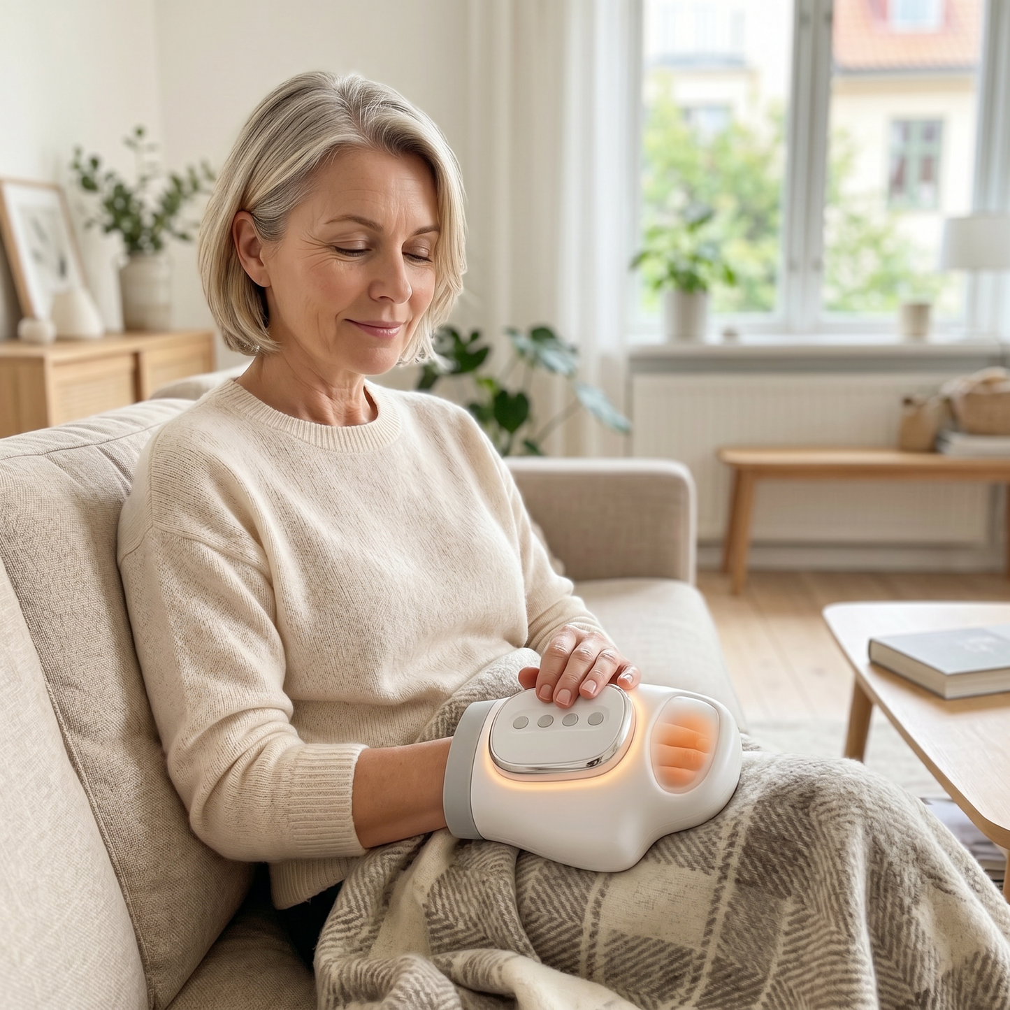 Lifestyle: Handmassager i soffa