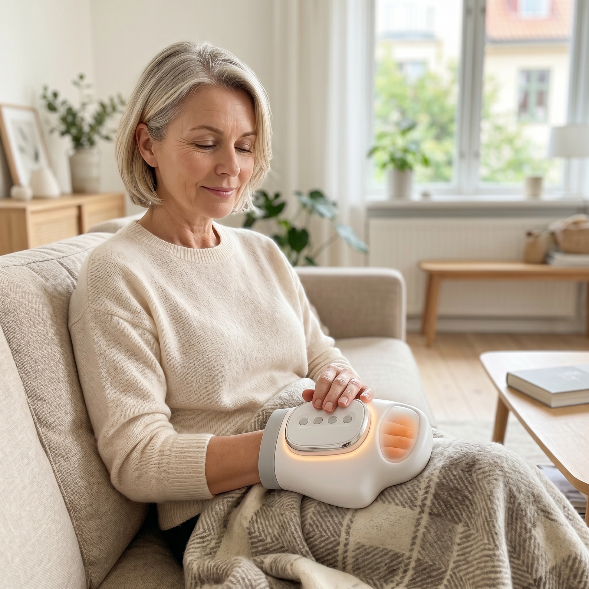 Lifestyle: Handmassager i soffa