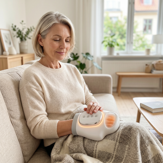 Lifestyle: Handmassager i soffa