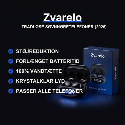 Zvarelo — Trådløse Søvnhøretelefoner, der lader dig falde i søvn til musik uden ledninger i vejen