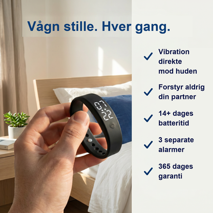 Zvarelo – Vibrerende vækningsarmbånd, der vækker dig uden at forstyrre andre