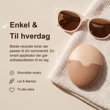 Zvarelo — Solcremeapplikatoren der giver jævn dækning på under et minut og holder hænderne rene