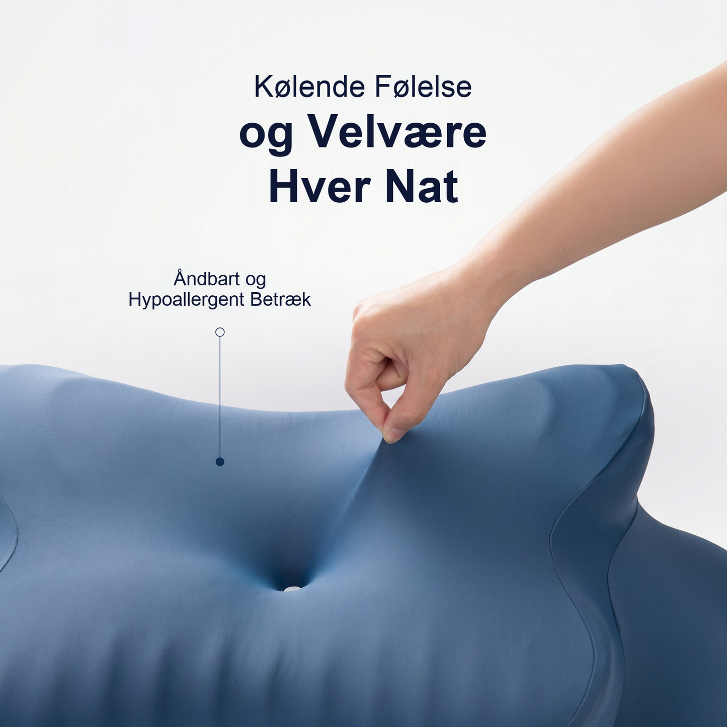 Zvarelo — Den ergonomiske Søvnpude med memoryskum, der støtter nakken og mindsker morgenstivhed