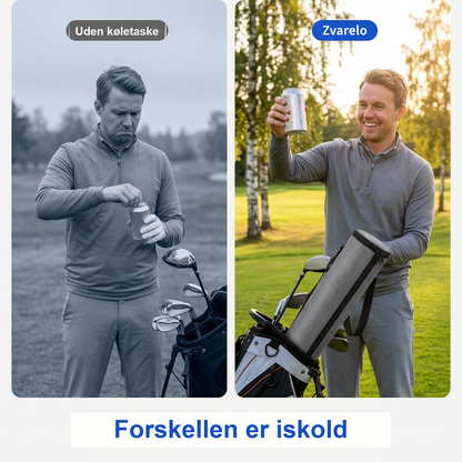 Zvarelo — Golfkøletasken der holder drikken kold fra første tee til sidste put