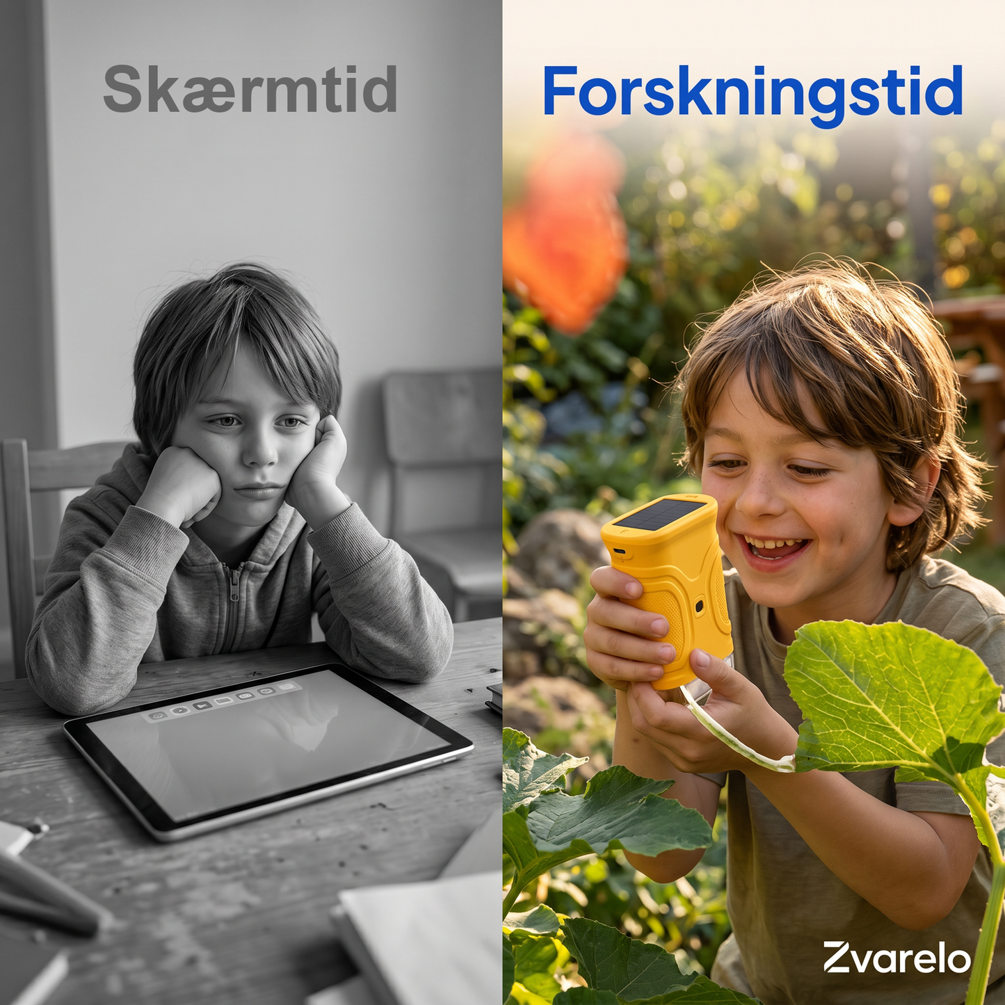 Zvarelo — Mikroskopet der lader barnet forske med egne hænder i stedet for skærm