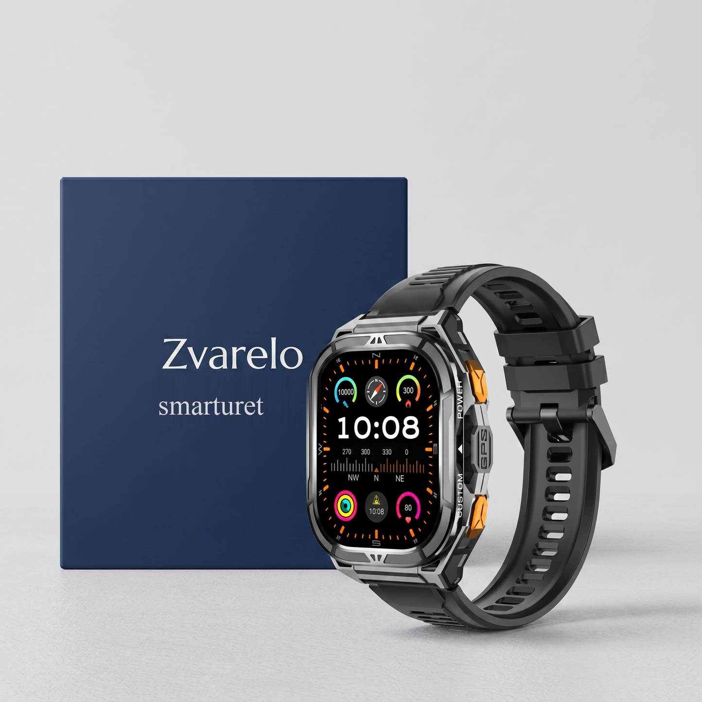 Zvarelo — Smarturet der måler puls, ilt og skridt og holder batteriet i 7 dage