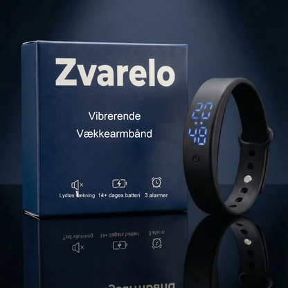 Zvarelo – Vibrerende vækningsarmbånd, der vækker dig uden at forstyrre andre