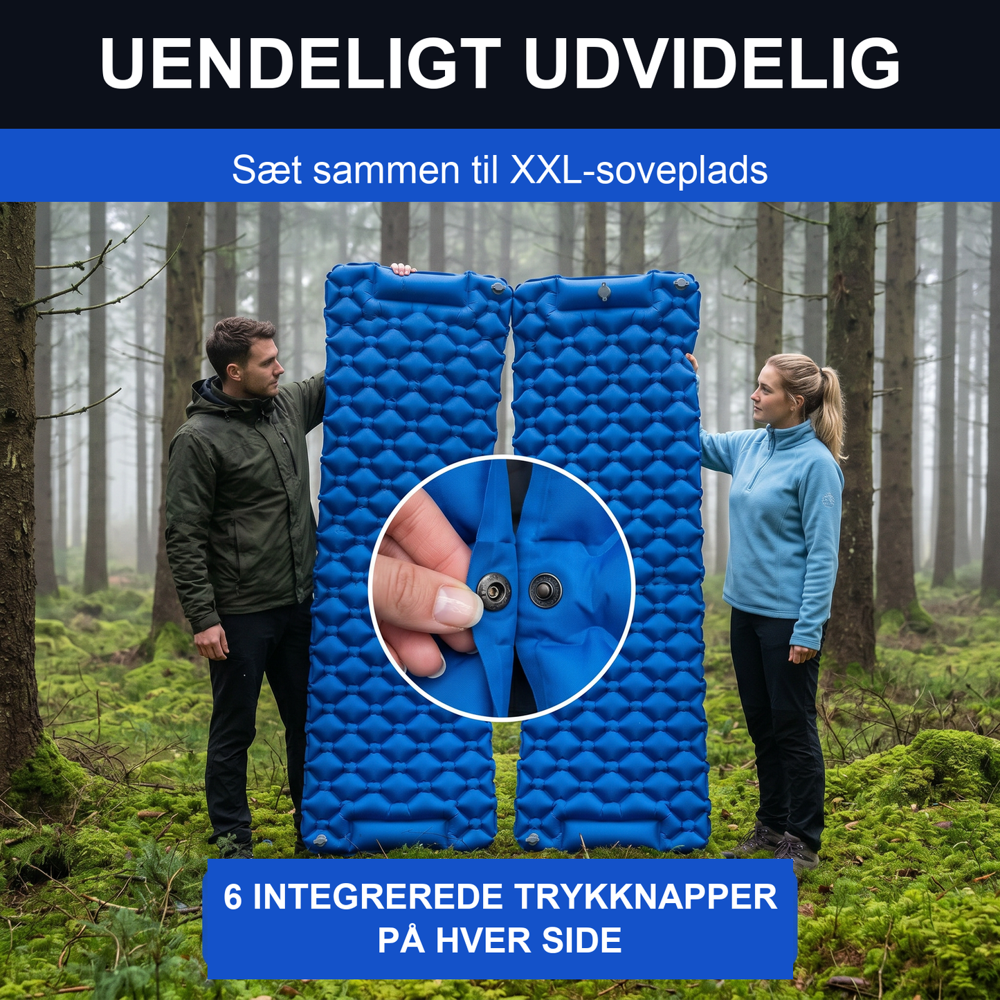 Zvarelo — Det Kompakte Liggeunderlag der puster sig selv op på 30 sekunder