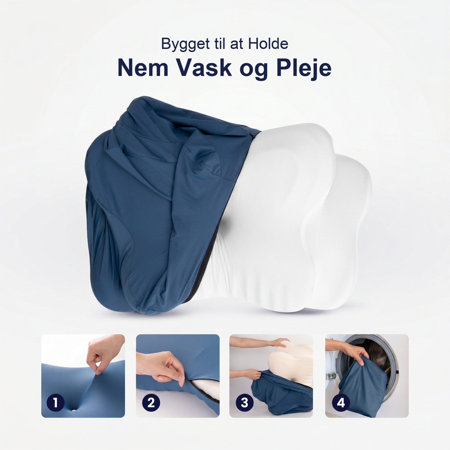 Zvarelo — Den ergonomiske Søvnpude med memoryskum, der støtter nakken og mindsker morgenstivhed