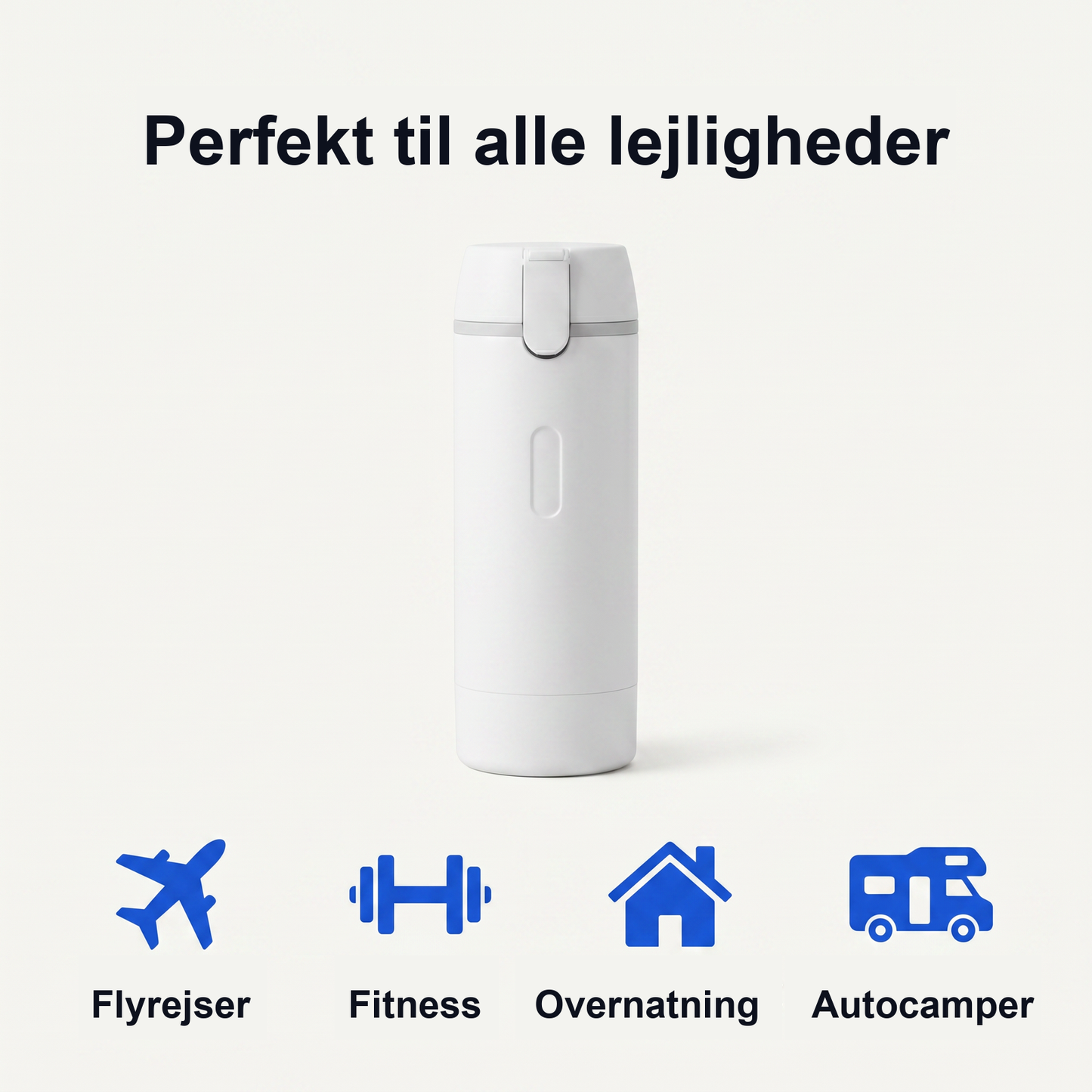 Zvarelo — Rejseflasken med 4 pumper der samler hele din rutine lækagesikkert i jakkelommestørrelse