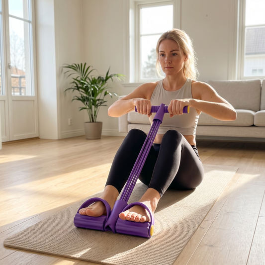 Lifestyle: Träningsband hemma